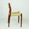 Danish Mod. 78 Teak Dining Chairs by Niels Otto Möller for J.L. Möllers, Set of 2 3
