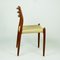 Danish Mod. 78 Teak Dining Chairs by Niels Otto Möller for J.L. Möllers, Set of 2, Image 3