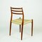 Danish Mod. 78 Teak Dining Chairs by Niels Otto Möller for J.L. Möllers, Set of 2 4