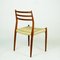 Danish Mod. 78 Teak Dining Chairs by Niels Otto Möller for J.L. Möllers, Set of 2, Image 4