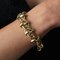French Modern 18 Karat Yellow Gold Interlaced Patterns Bracelet, Image 5