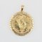 Ciondolo a forma di moneta Barbade in oro giallo 18 carati, Francia, Immagine 11