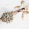 Boucles d'Oreilles Clip Fleur en Or Blanc et Jaune 18 Carats, 1960s 9