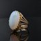 Opal 18 Karat Yellow Gold Ring, 1960s, Image 5