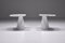 Italian Marble Side Tables by Angelo Mangiarotti 3