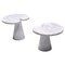 Italian Marble Side Tables by Angelo Mangiarotti 1