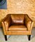 Fauteuil Mid-Century en Cuir Cognac de Grant Mobelfabrik, Danemark 3