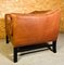 Mid-Century Danish Lounge Chair in Cognac Leather from Grant Mobelfabrik 9