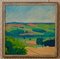 Michael Fell, Countryside, 1960, Landscape Oil on Board, Immagine 2
