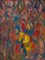 Metchilet Navisaski, Pieza abstracta colorida, 1930, óleo sobre lienzo, Imagen 1