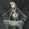 Italian Space Age Glass and Metal Pendant from Veca, 1970s, Image 7