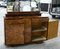 Art Deco Sideboard with Hanging Mirror in Poplar Root, Italy 9