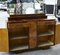 Art Deco Sideboard with Hanging Mirror in Poplar Root, Italy 10