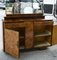 Art Deco Sideboard with Hanging Mirror in Poplar Root, Italy 8