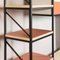 Vintage Handcrafted Wall Unit in Iron and Wood, 1990s 4