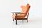 Brazilian Ox Lounge Chair in Rosewood and Leather, Brazil, 1960s 15