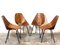 Dining Chairs by Vittorio Nobili for Fratelli Tagliabue, 1950s, Set of 4, Image 2