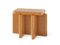 Tavolino Spina laccato color caramello di Caradavide per Portego, Immagine 3