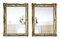 Large Gilt Overmantel or Wall Mirrors, 19th Century, Set of 2 1