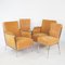 Steel Tube Armchairs and Chairs, Set of 4, 1960s, Image 1