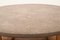 Couchtisch mit Gestell aus massiver Buche & Platte aus losen Kalkstein, 1960er oder 1970er 6