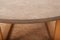 Tavolino da caffè con struttura in faggio massiccio e ripiano in pietra calcarea, anni '60 o '70, Immagine 7