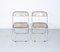 Plia Folding Chairs by Giancarlo Piretti for Castelli, Set of 2 1