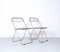 Plia Folding Chairs by Giancarlo Piretti for Castelli, Set of 2 3