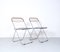 Plia Folding Chairs by Giancarlo Piretti for Castelli, Set of 2, Image 3