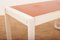 Child's Desk with White Molded Wood Legs and Wood & Red Linoleum Top, 1950s or 1960s, Image 6