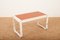 Child's Desk with White Molded Wood Legs and Wood & Red Linoleum Top, 1950s or 1960s, Image 9