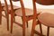CH-30 Chairs in Solid Teak & Veneered Plywood by Hans J. Wegner for Carl Hansen, 1952, Set of 4 5