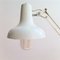 Mid-Century Industrial White Metal Anglepoise Articulated Desk Lamp, 1970s 8