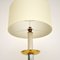 Vintage Chrome & Brass Floor Lamp 6