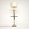 Vintage Chrome & Brass Floor Lamp 3