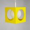 Lampada a sospensione cubica di Richard Essig per Besigheim, Immagine 1