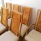 Sillas de comedor Revival Art Déco Mid-Century de madera de olmo de Thomasville, USA, años 70. Juego de 6, Imagen 7