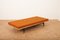 Daybed with Black Metal Legs, Beech & Teak Frame and Kvadrat Upholstery by Dieter Wäckerlin for Idealheim, 1957, Image 3