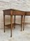 Early 20th Century French Walnut Nightstands or Side Tables, Set of 2 4