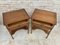 Early 20th Century French Walnut Nightstands or Side Tables, Set of 2 16
