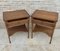 Early 20th Century French Walnut Nightstands or Side Tables, Set of 2, Image 15