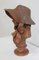 A. Blanc, Terracotta Bust of Woman, 1900s, Image 3