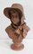 A. Blanc, Terracotta Bust of Woman, 1900s, Image 1