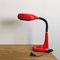 Russian Space Age Red Plastic Desk Lamp, 1990s 5