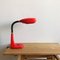 Russian Space Age Red Plastic Desk Lamp, 1990s 2