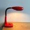 Russian Space Age Red Plastic Desk Lamp, 1990s 7