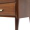 Chest of Drawers with Glass Top and Brass Handles, 1950s 12