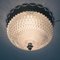 Mid-Century Glass Ceiling Lamp or Wall Light from Limburg, Germany, 1960s, Image 7