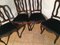 Vintage Louis XV Style Oak Dining Chairs, 1940s, Set of 4, Image 13