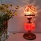 Lampe de Bureau Style Lampe à Huile en Verre de Murano Orange, France, 1980s 5